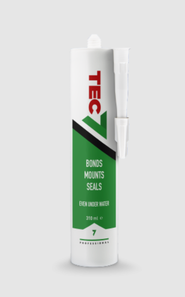 Tec7 Līme/Glue Hermētiķis Balts/White 310 ml